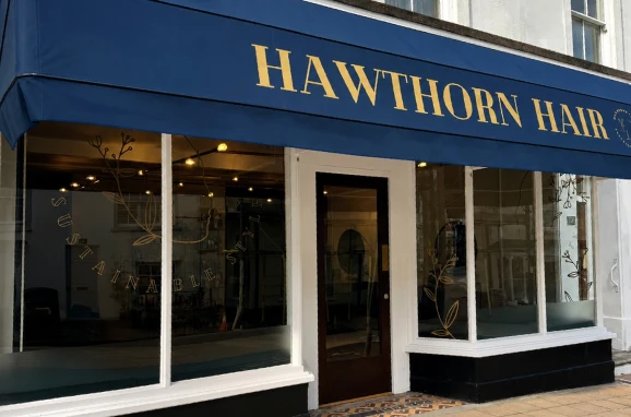 The street view of Hawthorn Hair Modbury Devon